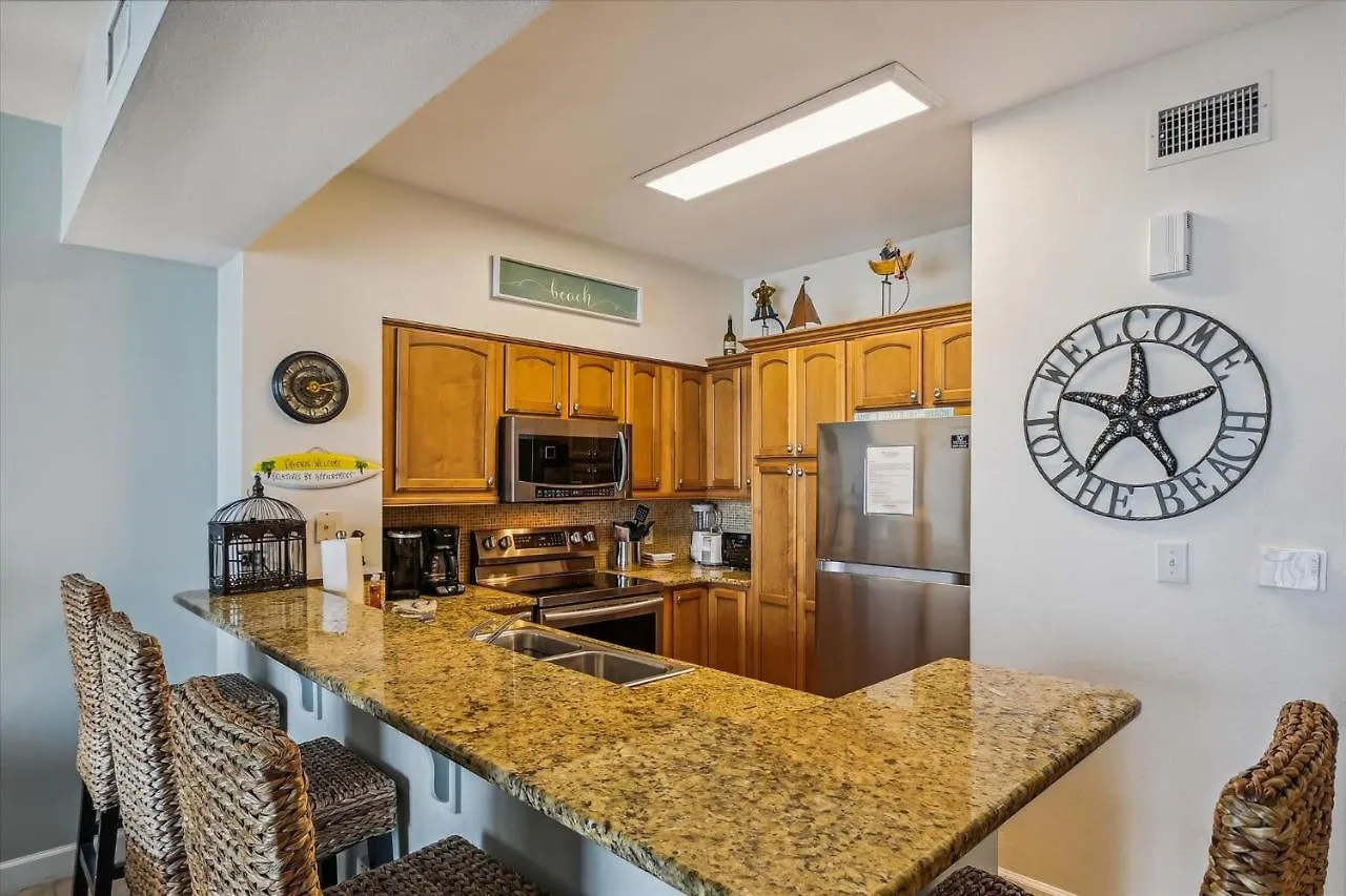 Shores Of Panama 1418 - 2 Bedroombunkroom Sleeps8! Updated With A View! Free Fun! Condo Panama City Beach ABD