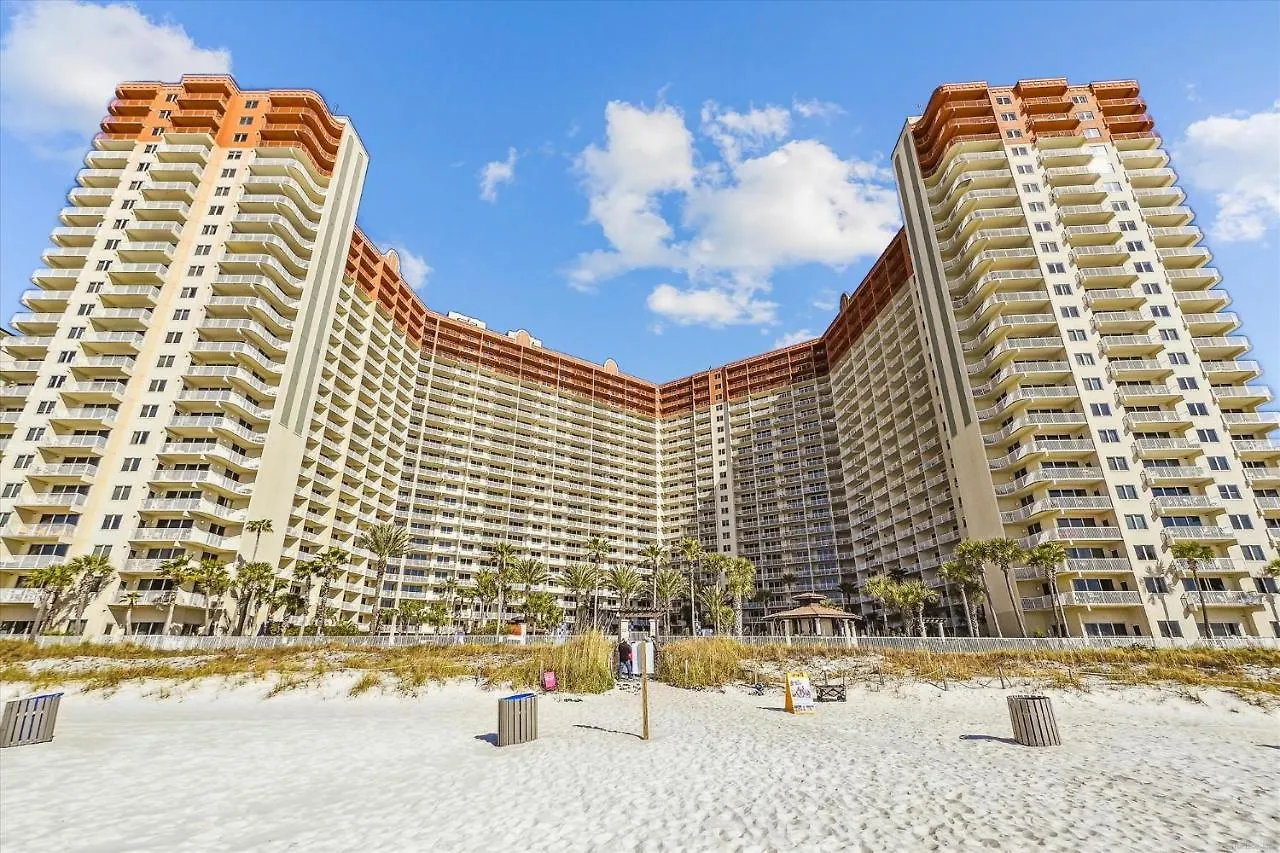 Shores Of Panama 1418 - 2 Bedroombunkroom Sleeps8! Updated With A View! Free Fun! Condo Panama City Beach