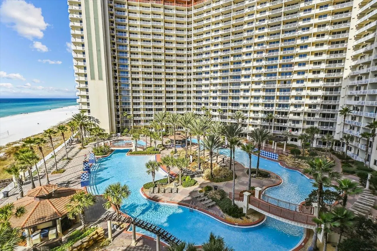 Shores Of Panama 1418 - 2 Bedroombunkroom Sleeps8! Updated With A View! Free Fun! Condo Panama City Beach ABD
