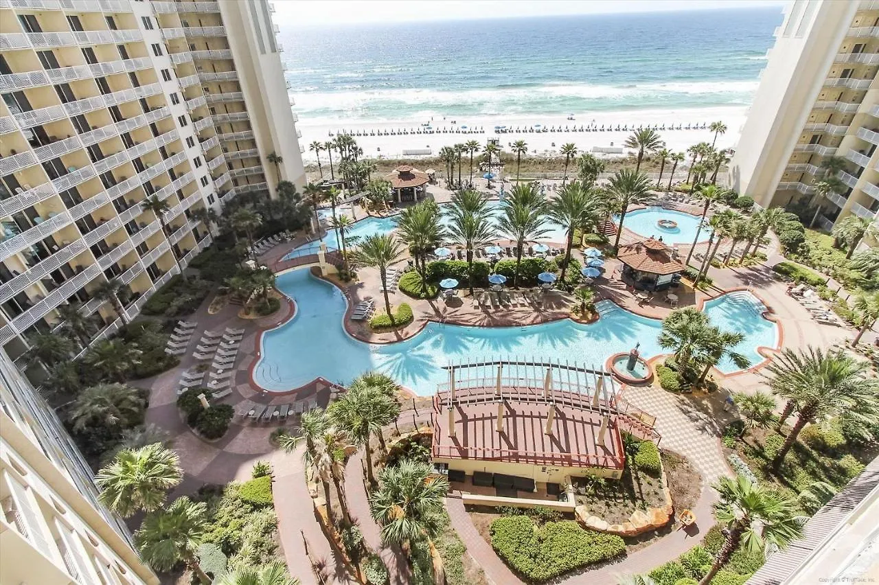 Daire Shores Of Panama 1418 - 2 Bedroombunkroom Sleeps8! Updated With A View! Free Fun! Condo Panama City Beach