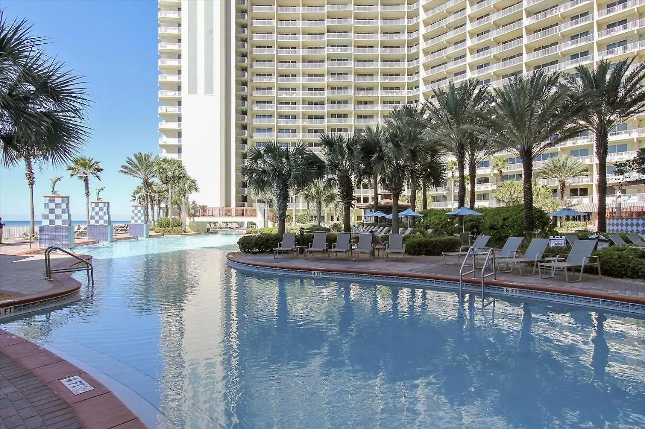 Shores Of Panama 1418 - 2 Bedroombunkroom Sleeps8! Updated With A View! Free Fun! Condo Panama City Beach Daire