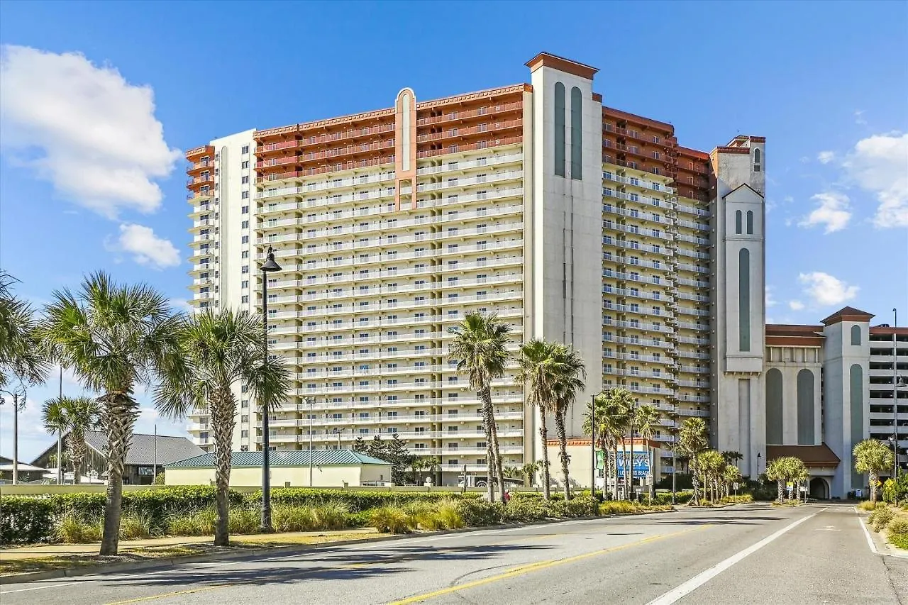 Daire Shores Of Panama 1418 - 2 Bedroombunkroom Sleeps8! Updated With A View! Free Fun! Condo Panama City Beach ABD
