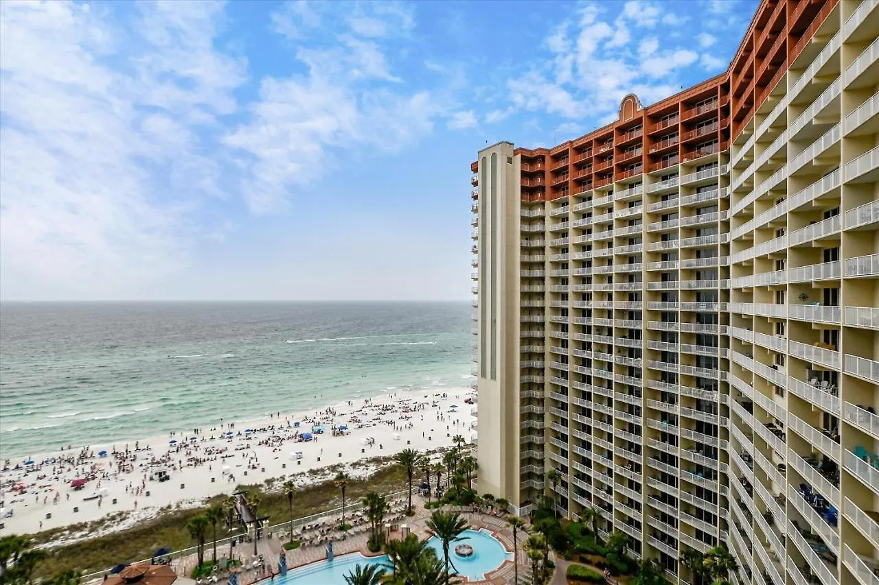 Shores Of Panama 1418 - 2 Bedroombunkroom Sleeps8! Updated With A View! Free Fun! Condo Panama City Beach 0*,