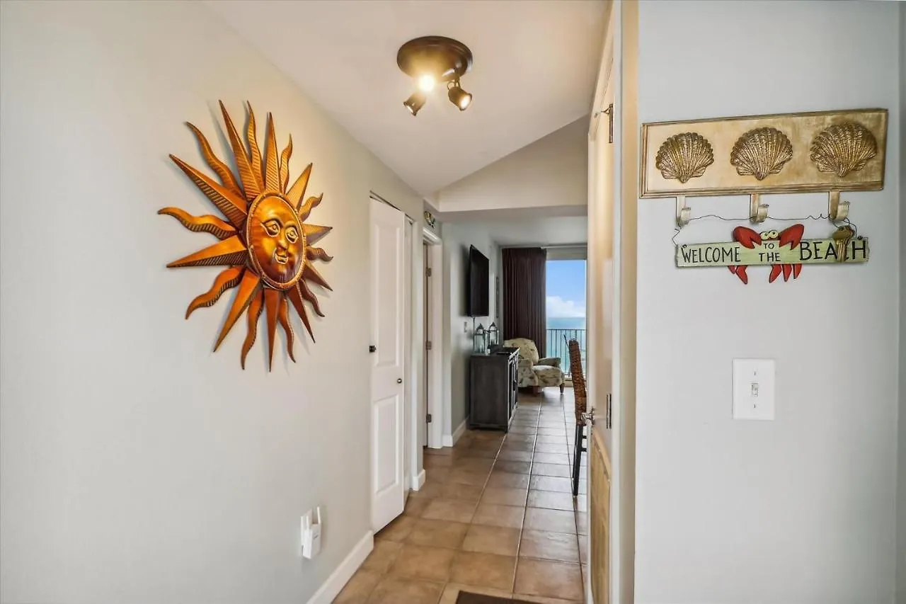Shores Of Panama 1418 - 2 Bedroombunkroom Sleeps8! Updated With A View! Free Fun! Condo Panama City Beach 0*,  ABD