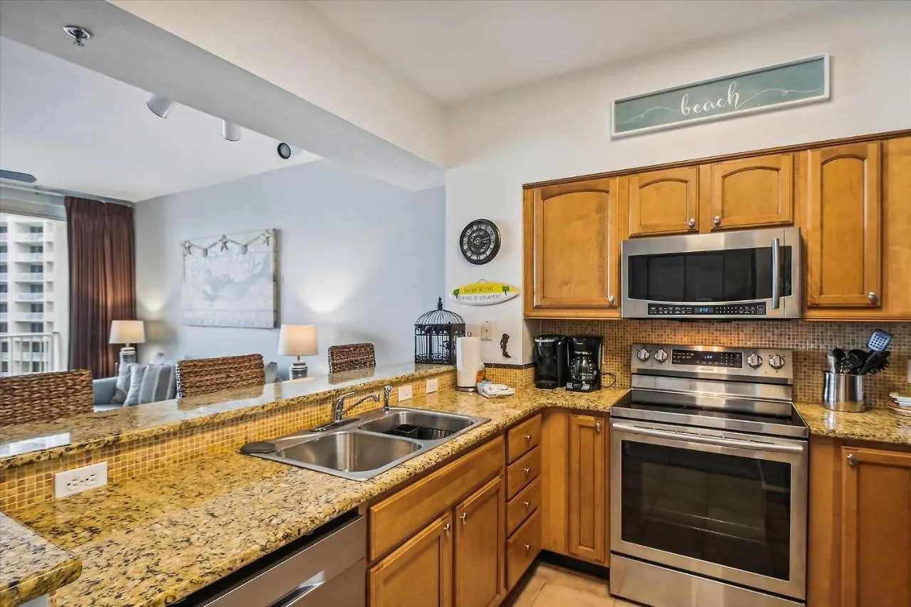 Shores Of Panama 1418 - 2 Bedroombunkroom Sleeps8! Updated With A View! Free Fun! Condo Panama City Beach 0*,  United States