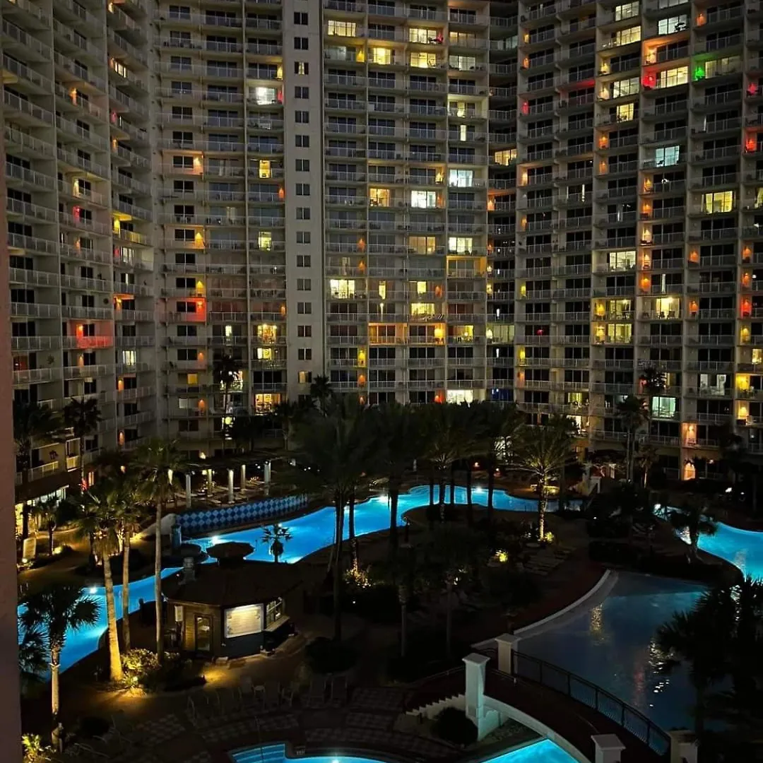 Shores Of Panama 1418 - 2 Bedroombunkroom Sleeps8! Updated With A View! Free Fun! Condo Panama City Beach 0*,